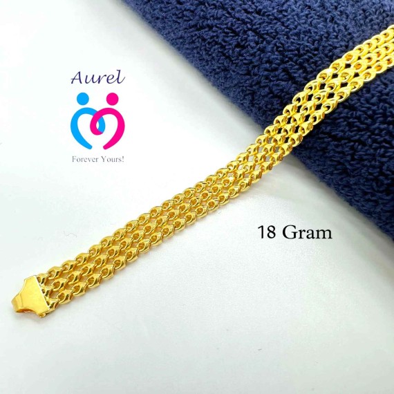 Aurel Forever Yours Choco Bracelet