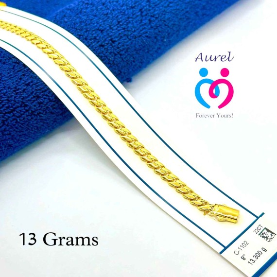 Aurel Forever Yours Cuban Bracelet