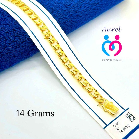 Aurel Forever Yours Cuban Bracelet