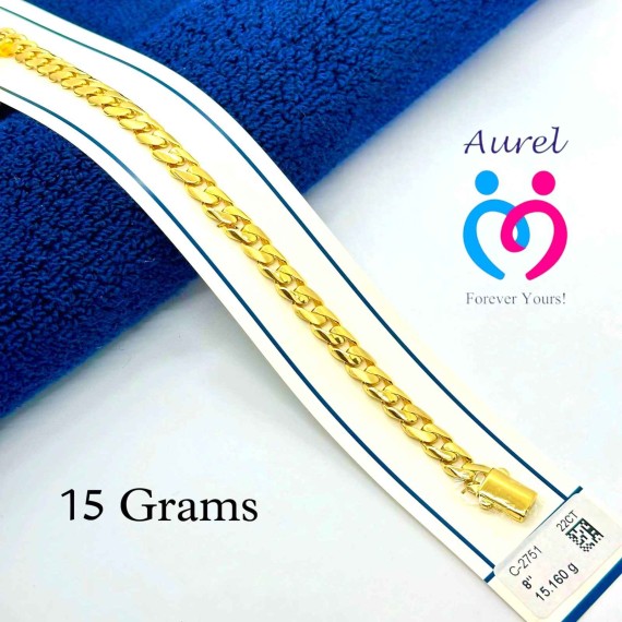 Aurel Forever Yours Cuban Bracelet