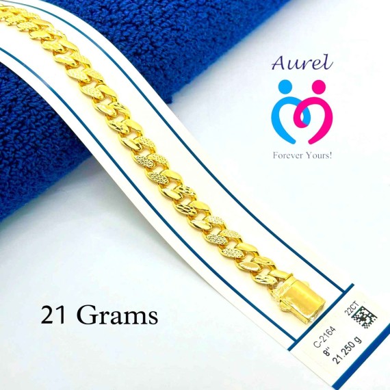 Aurel Forever Yours Cuban Bracelet